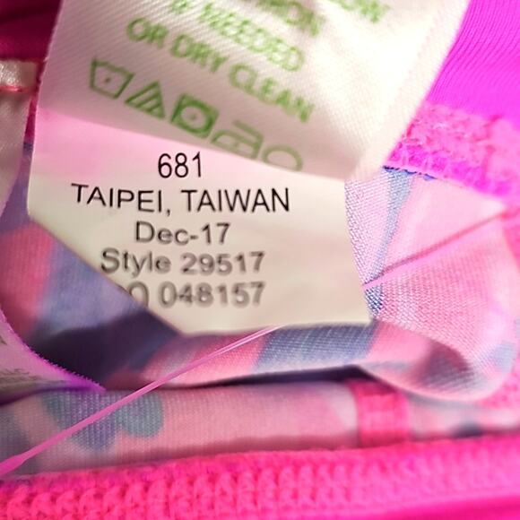 Lilly Pulitzer Luxletic Women High Rise Crop Gumbo Limbo Print Capri Legging L - Picture 7 of 10